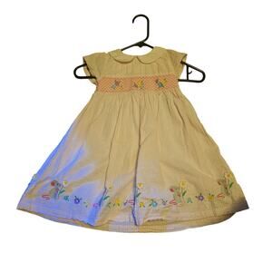 Jojo Maman Bebe Girls Mouse and Flower Dress